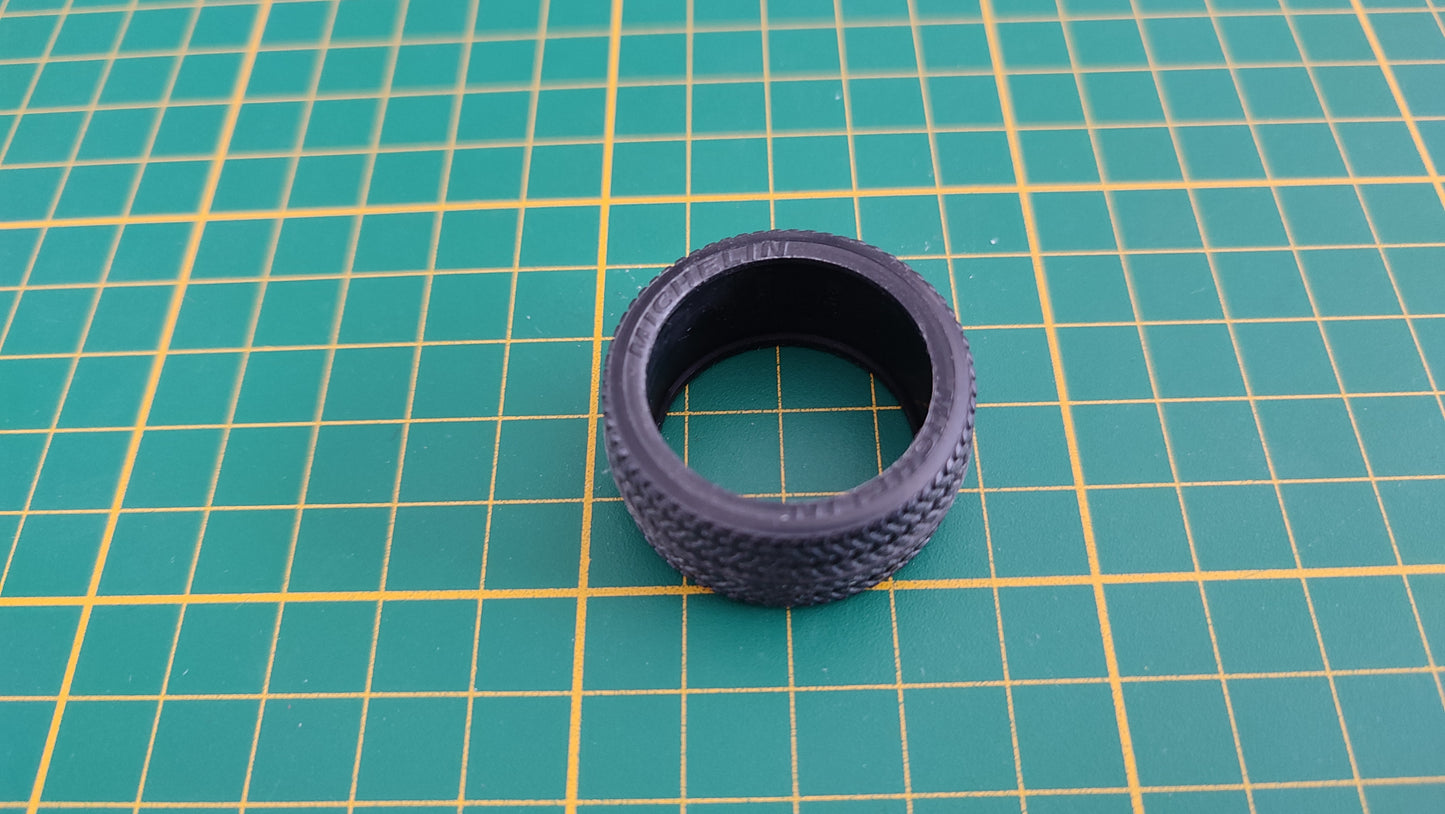 Pneu avant pièce détachée miniature Burago Bburago Dodge Viper RT10 1/18 1/18e 1/18ème #C71