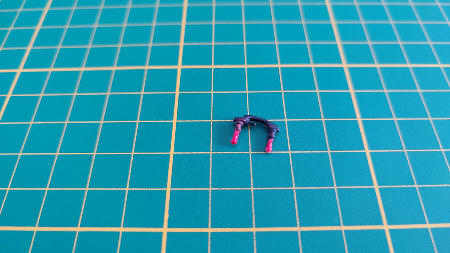 Poignée de porte droite pièce détachée miniature Bburago burago Porsche 911 Carrera 1993 1/18 1/18e 1/18ème #C53