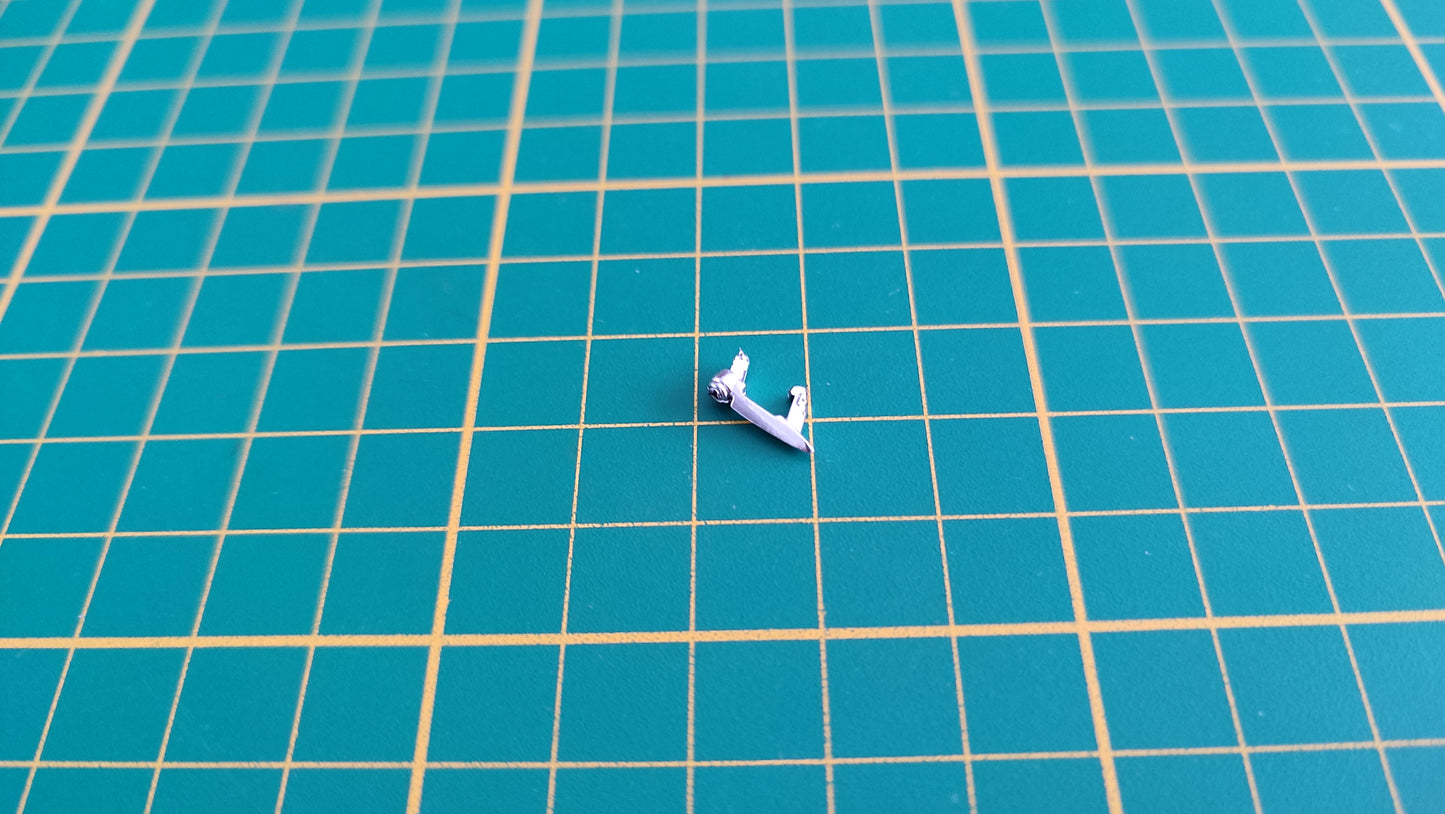 Poignée de porte pièce détachée miniature Bburago Burago Jaguar type E 1961 1/18 1/18e 1/18ème #C35