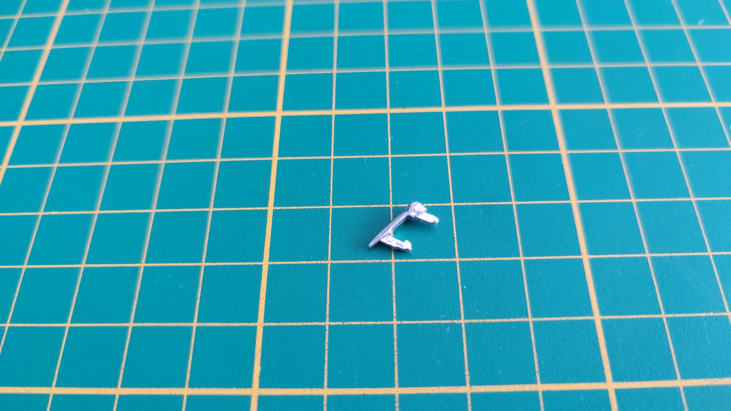 Poignée de porte pièce détachée miniature Bburago Burago Jaguar type E 1961 1/18 1/18e 1/18ème #C35