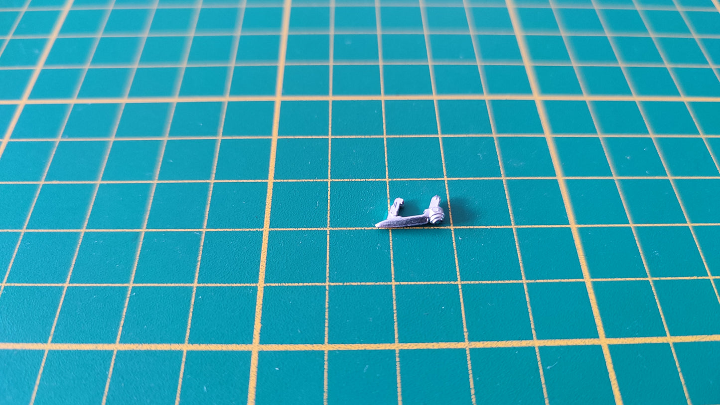 Poignée de porte pièce détachée miniature Bburago Burago Jaguar type E 1961 1/18 1/18e 1/18ème #D33