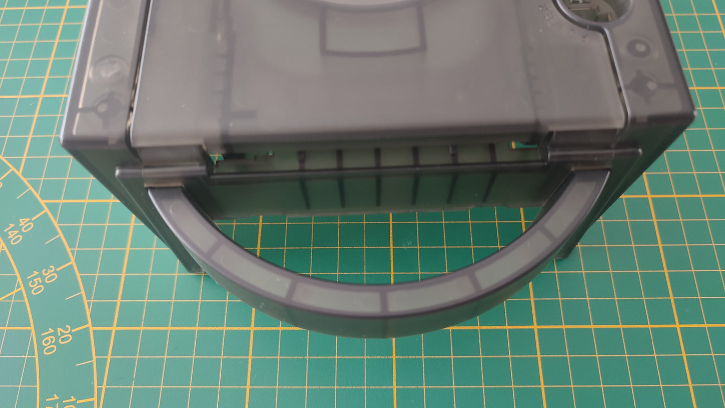 Poignée de transport seule noir transparente pièce détachée pour console de jeux Nintendo Game cube Gamecube DOL-101 et/ou DOL-001