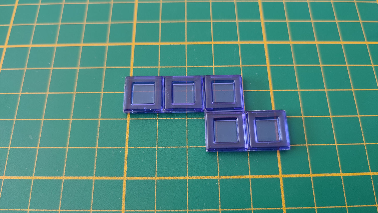 Polyominos bleu pentominos en Z pièce détachée jeu de société Blokus #E53
