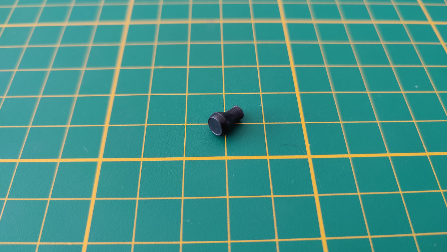 Pommeau de levier de vitesses 43B n°43 pièce détachée Porsche 911 Carrera RS 2.7 1/8 1/8ème Altaya