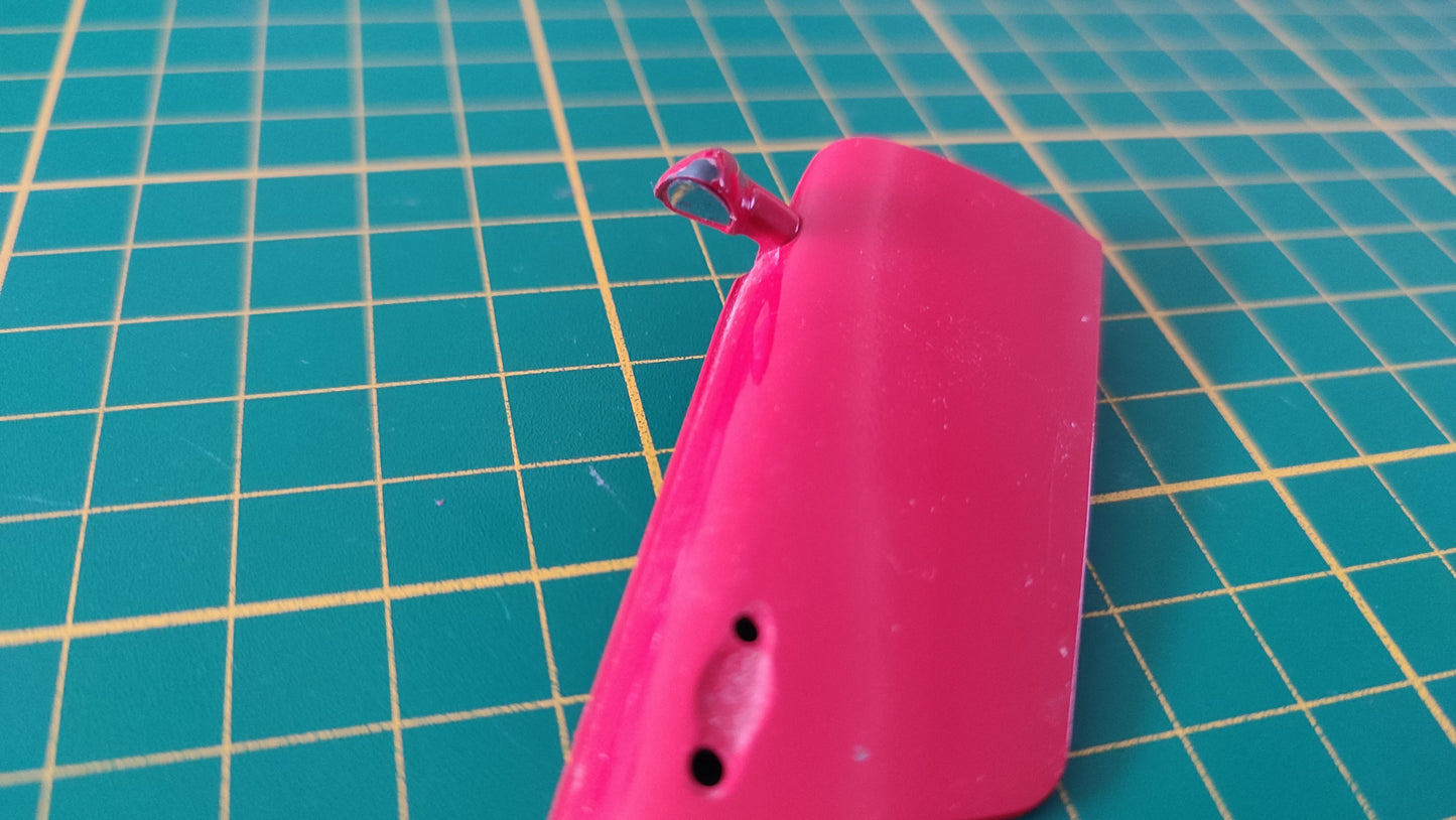 Porte droite pièce détachée miniature Bburago burago Porsche 911 Carrera 1993 rouge 1/18 1/18e 1/18ème #D56