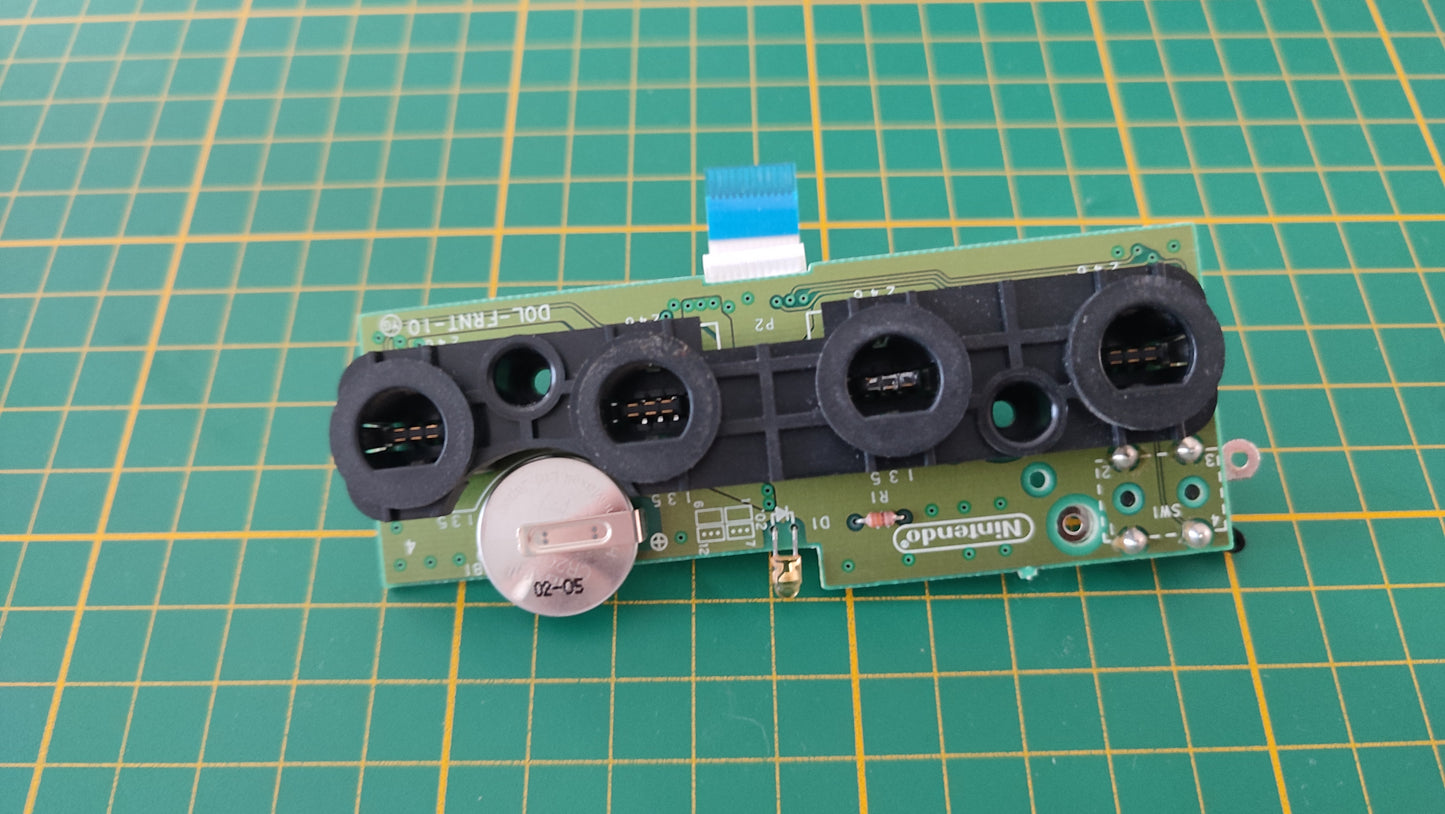 Port manette DOL-FRNT-01 pièce détachée console de jeux Nintendo Gamecube DOL-001 (EUR) #E01