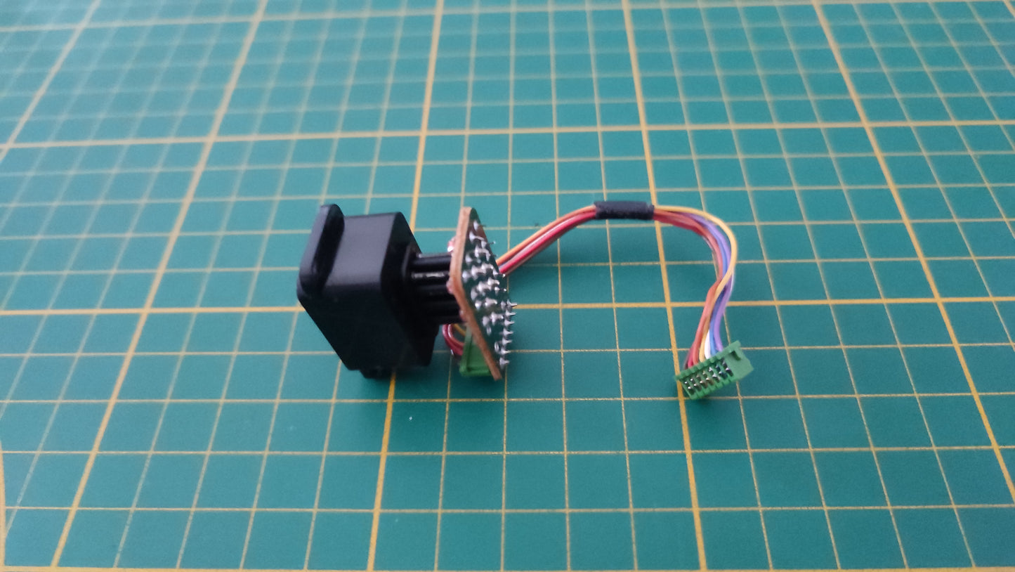 Port manette fil court pièce détachée console de jeux Nintendo Nes NESE-001 FRA #D65