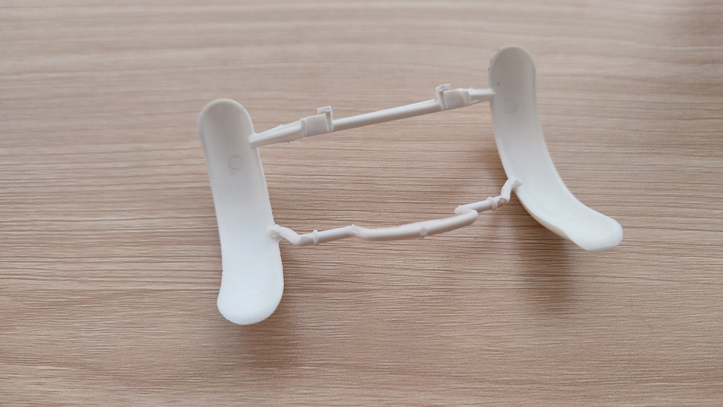 Protège roue avant pièce détachée miniature Bburago Burago Mercedes-Benz SSK 1928 1/18 1/18e 1/18ème #C03