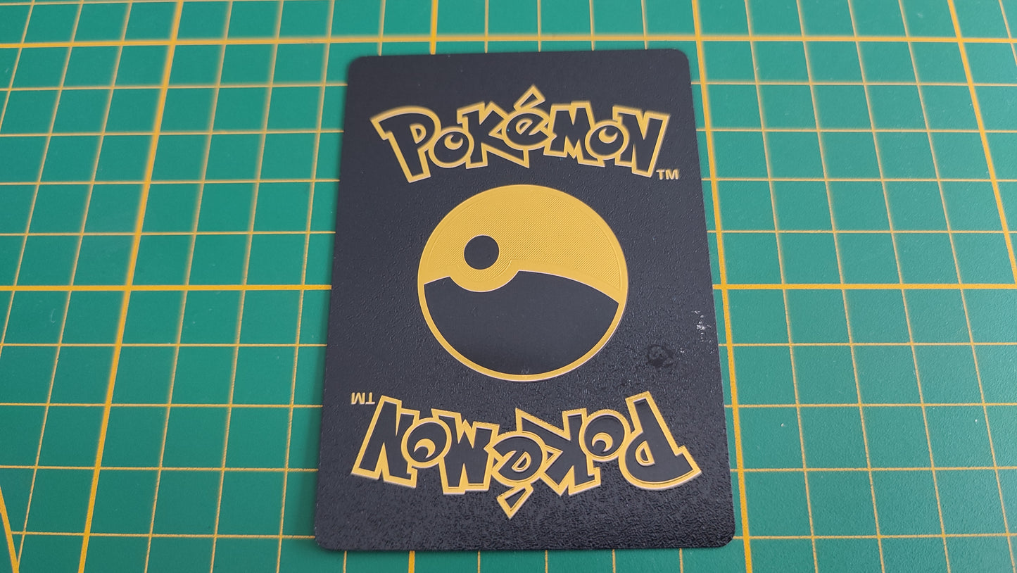 Pyrobut Vmax carte illustration Pokémon cosplay couleur noir française #C18-3