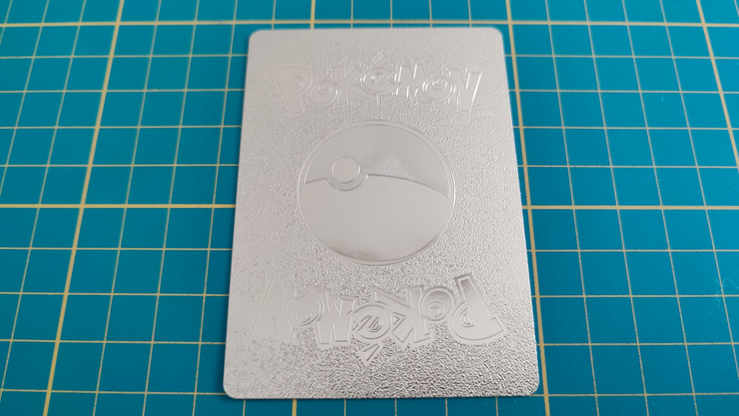 Pyrobut Vmax carte illustration Pokémon cosplay couleur or française #C17-3