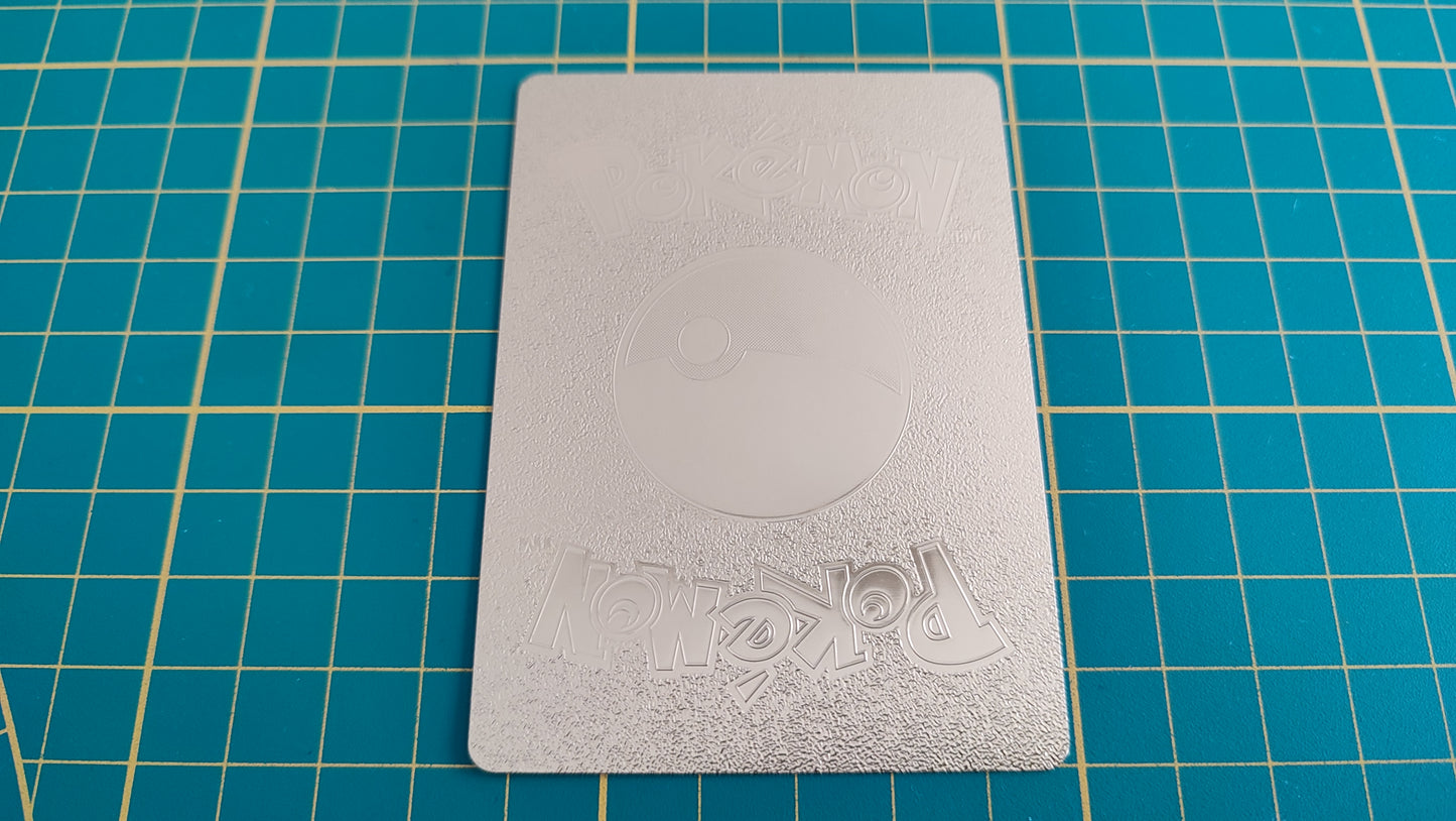 Pyrobut Vmax carte illustration Pokémon cosplay couleur or française #C17