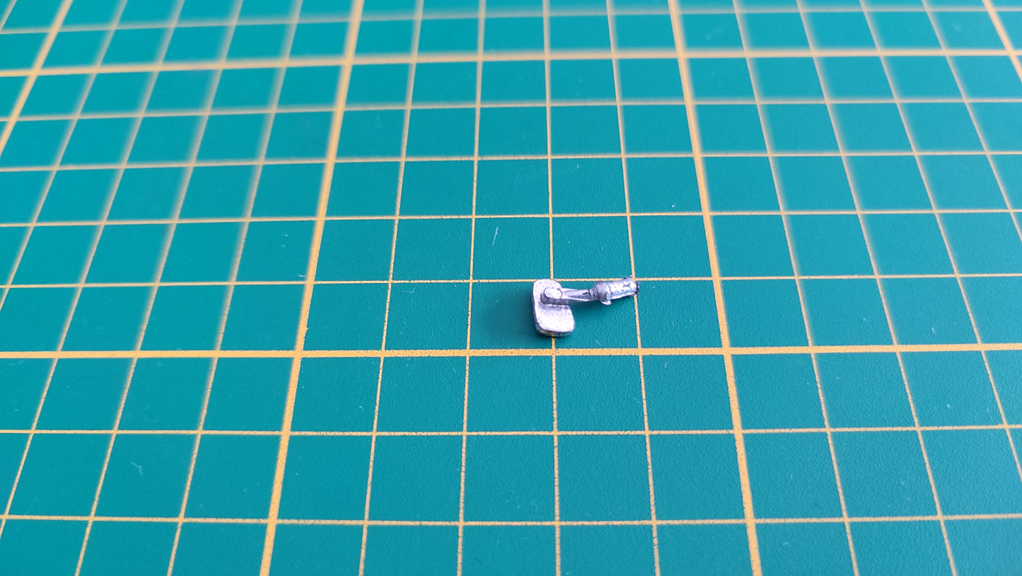 Rétroviseur droit pièce détachée miniature Polistil Bmw 328 TG6 1/16 1/16e 1/16ème #C29