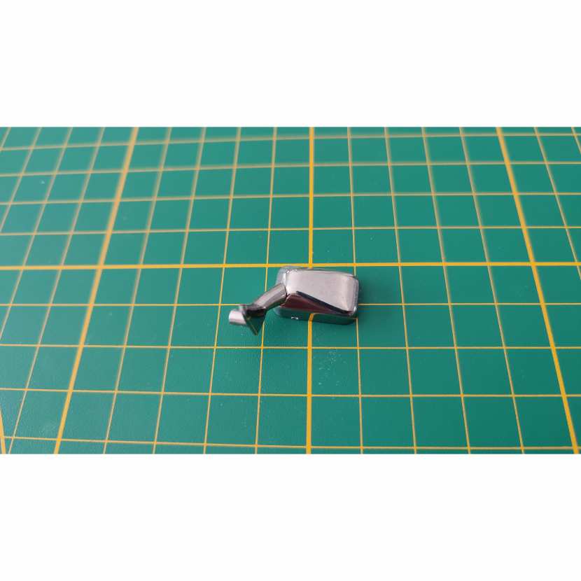 Rétroviseur gauche 83C + 83A + 83B n°83 pièce détachée Porsche 911 Carrera RS 2.7 1/8 1/8ème Altaya