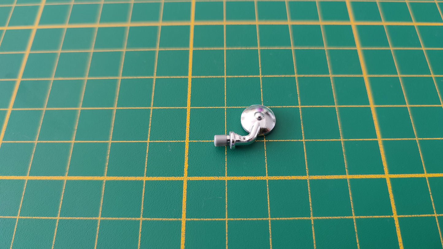Rétroviseur gauche chromé référence 30641027 pièce détachée Playmobil #E17