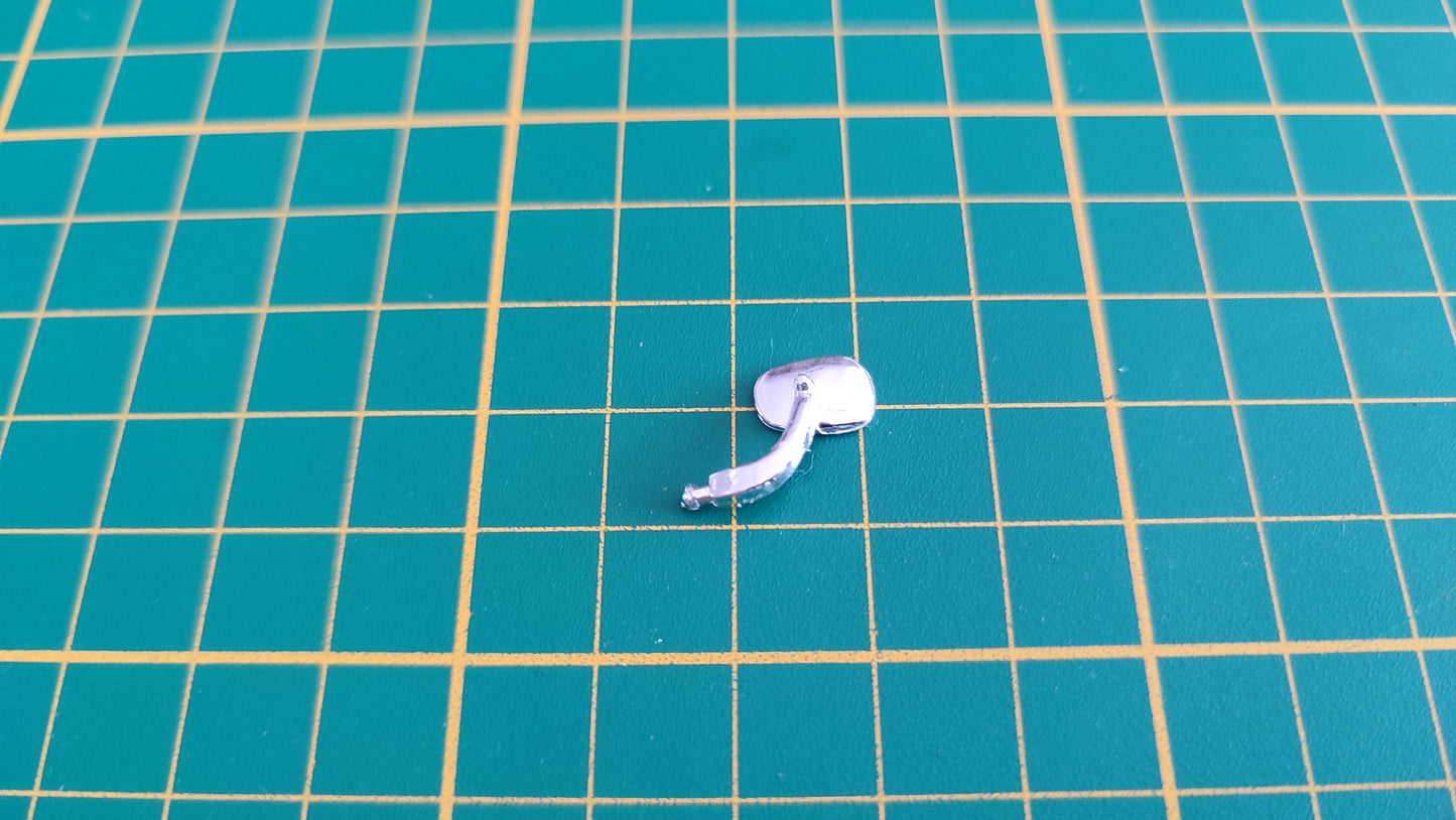 Rétroviseur gauche pièce détachée miniature Burago Bburago Volkswagen Beetle 1955 1/18 1/18e 1/18ème #C59