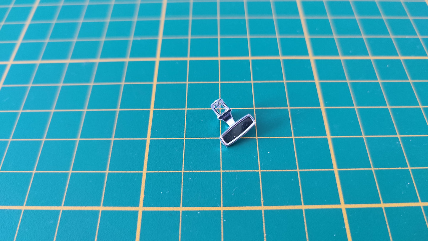 Rétroviseur intérieur pièce détachée miniature Bburago Burago Mercedes-benz 300 sl 1/18 1/18e 1/18ème #B89