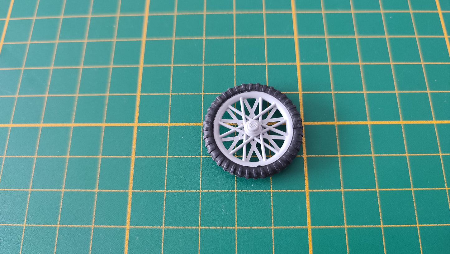 Roue et pneu 30075050 pièce détachée Playmobil #E27