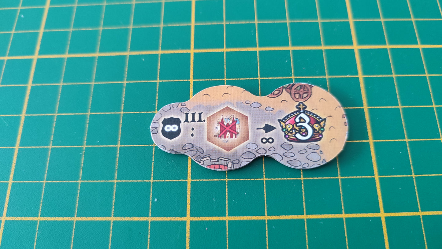 Route royale n°1 Praga Caput Regni vladimir suchy Delicious Games pièce détachée jeu de société #E34