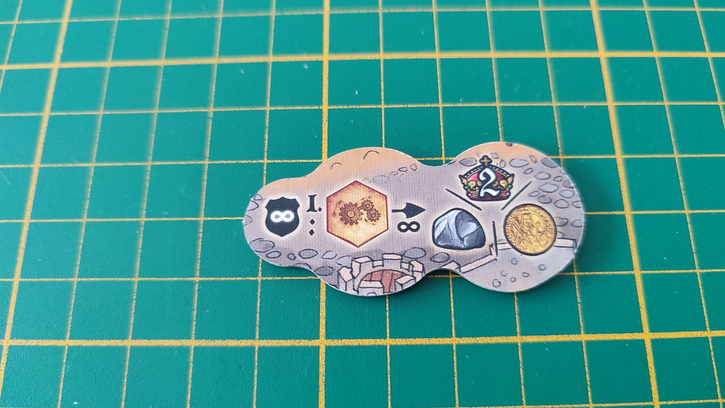 Route royale n°2 Praga Caput Regni vladimir suchy Delicious Games pièce détachée jeu de société #E34