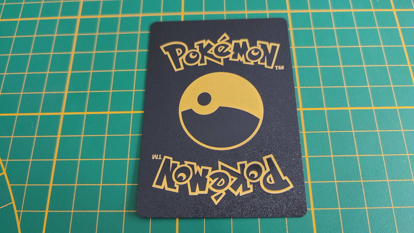 Salarsen Vmax carte illustration Pokémon cosplay couleur noir française #C18