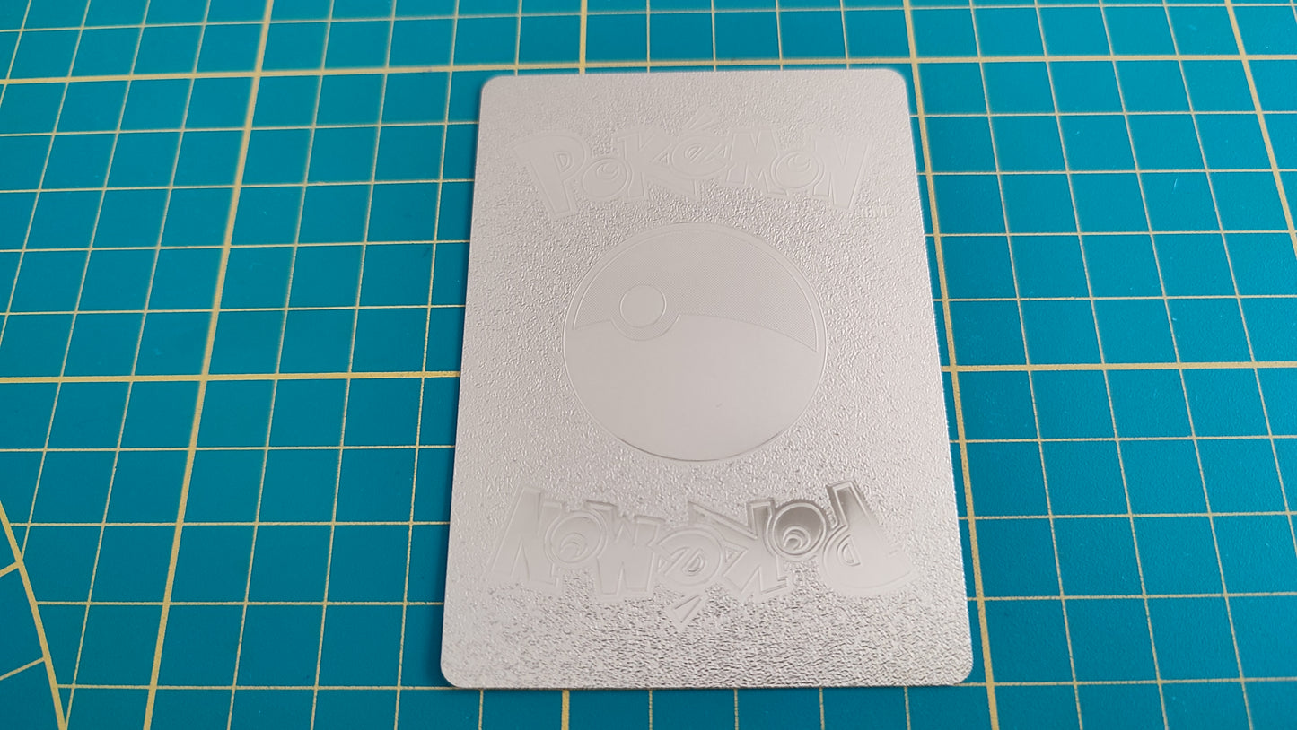 Shifours Poing Final Vmax carte illustration Pokémon cosplay couleur or française #C17-2