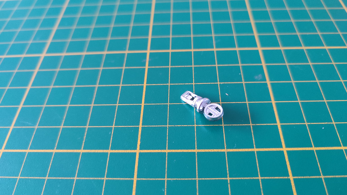 Sigle calandre avant pièce détachée miniature Burago Bburago Alfa Romeo 2300 Monza 1934 1/18 1/18e 1/18ème #D53