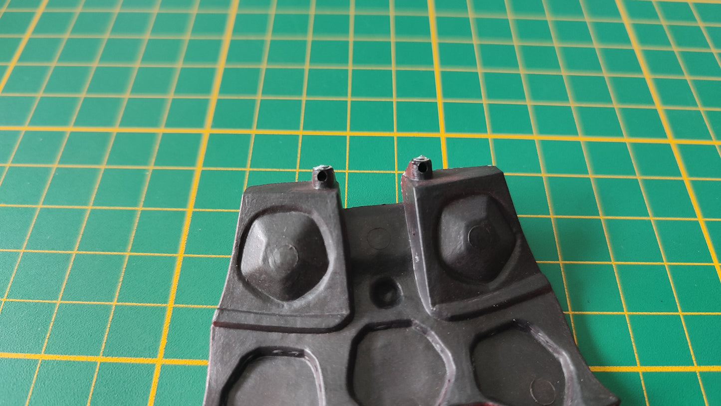 Sono arrière pièce détachée miniature Norev Peugeot 206 gti street racer 1/18 1/18e 1/18ème #D27