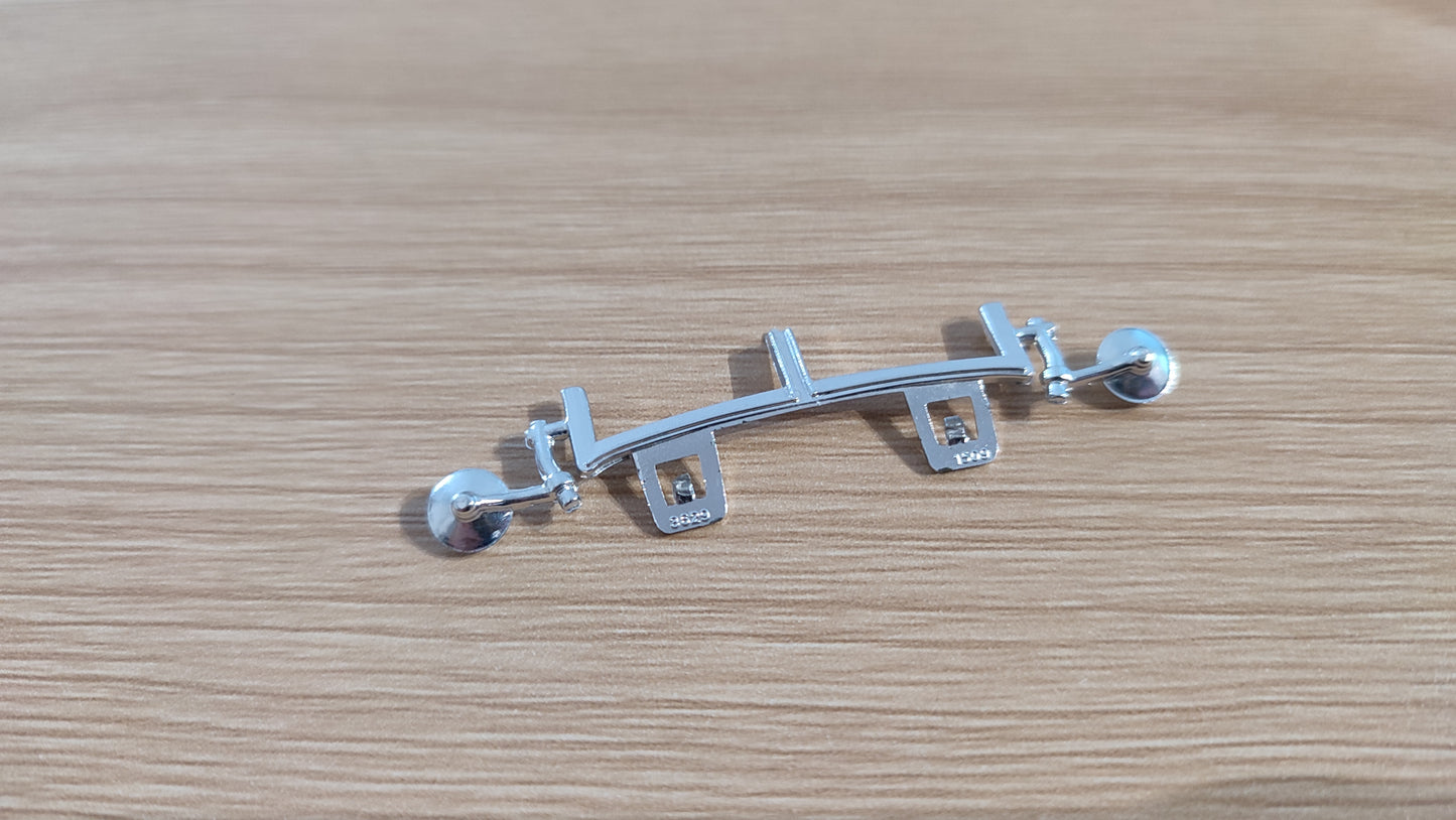 Support Pare-brise rétroviseur pièce détachée miniature Bburago Burago Mercedes-Benz SSK 1928 1/24 1/24e 1/24ème #C11