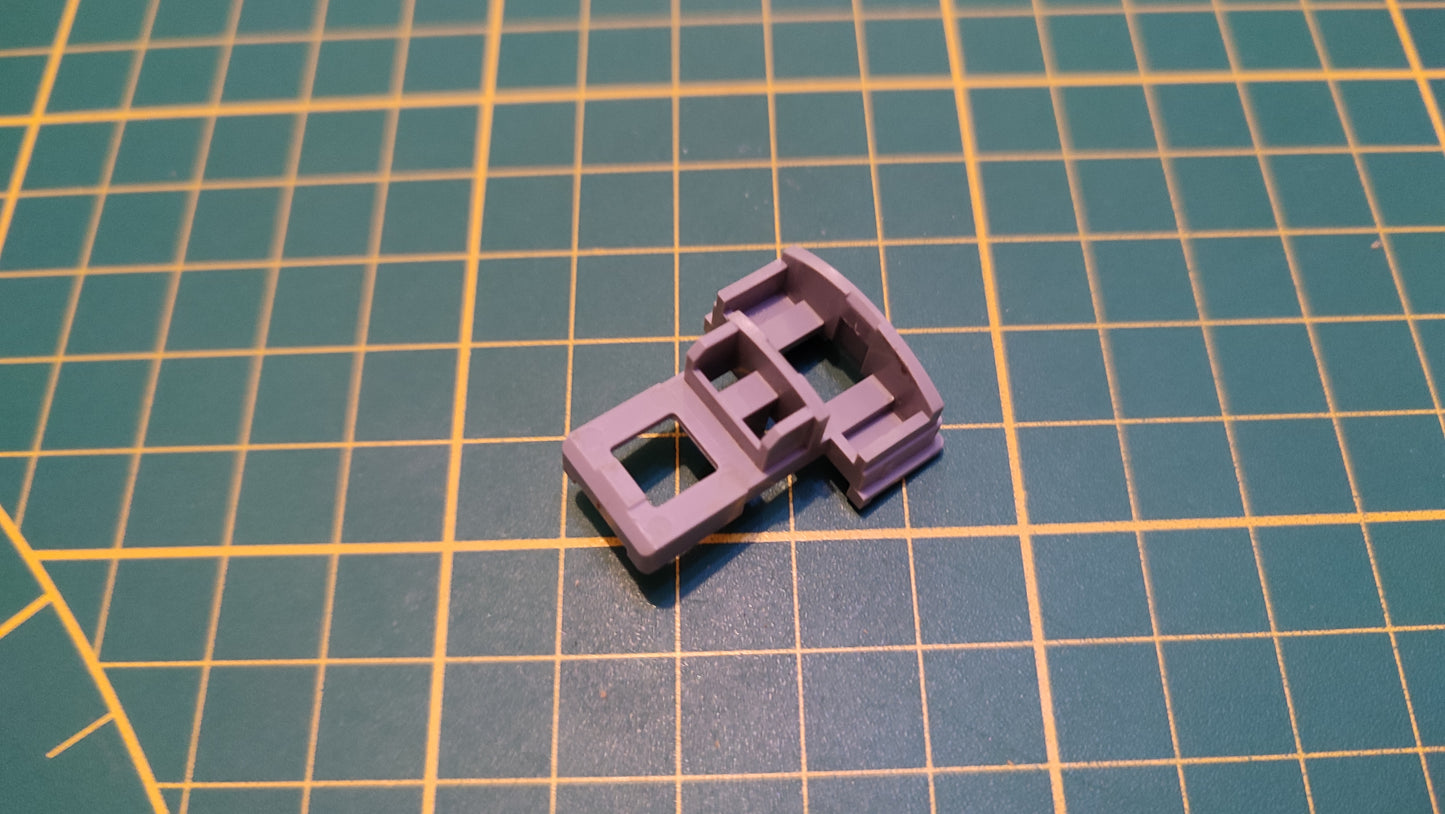 Support bouton L ou R plastique pièce détachée manette grise Playstation Sony SCPH-1080 #C38