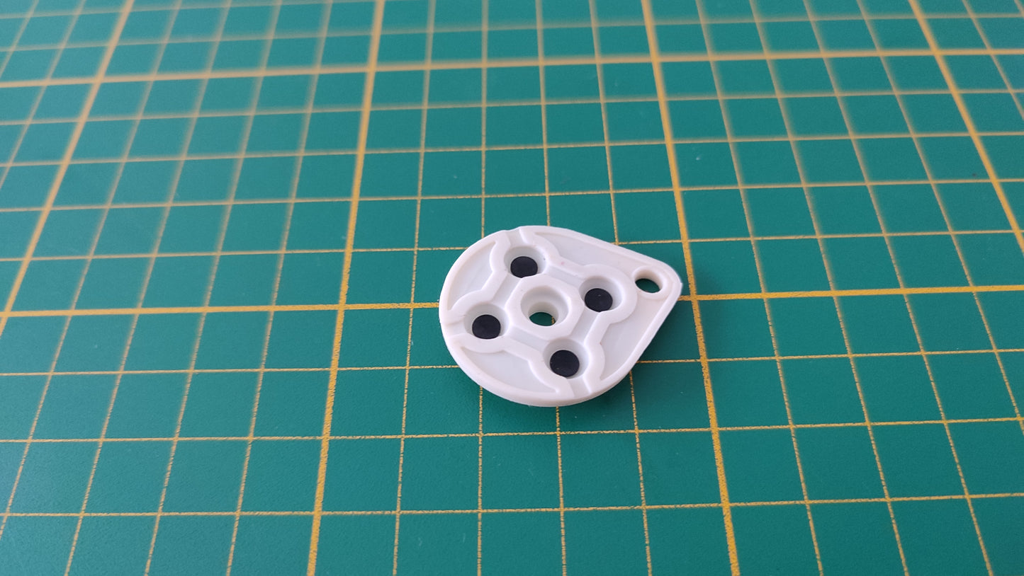 Support bouton directionnel pièce détachée manette de jeux vidéo Nintendo Game cube Gamecube Bigben GCPADW #E35