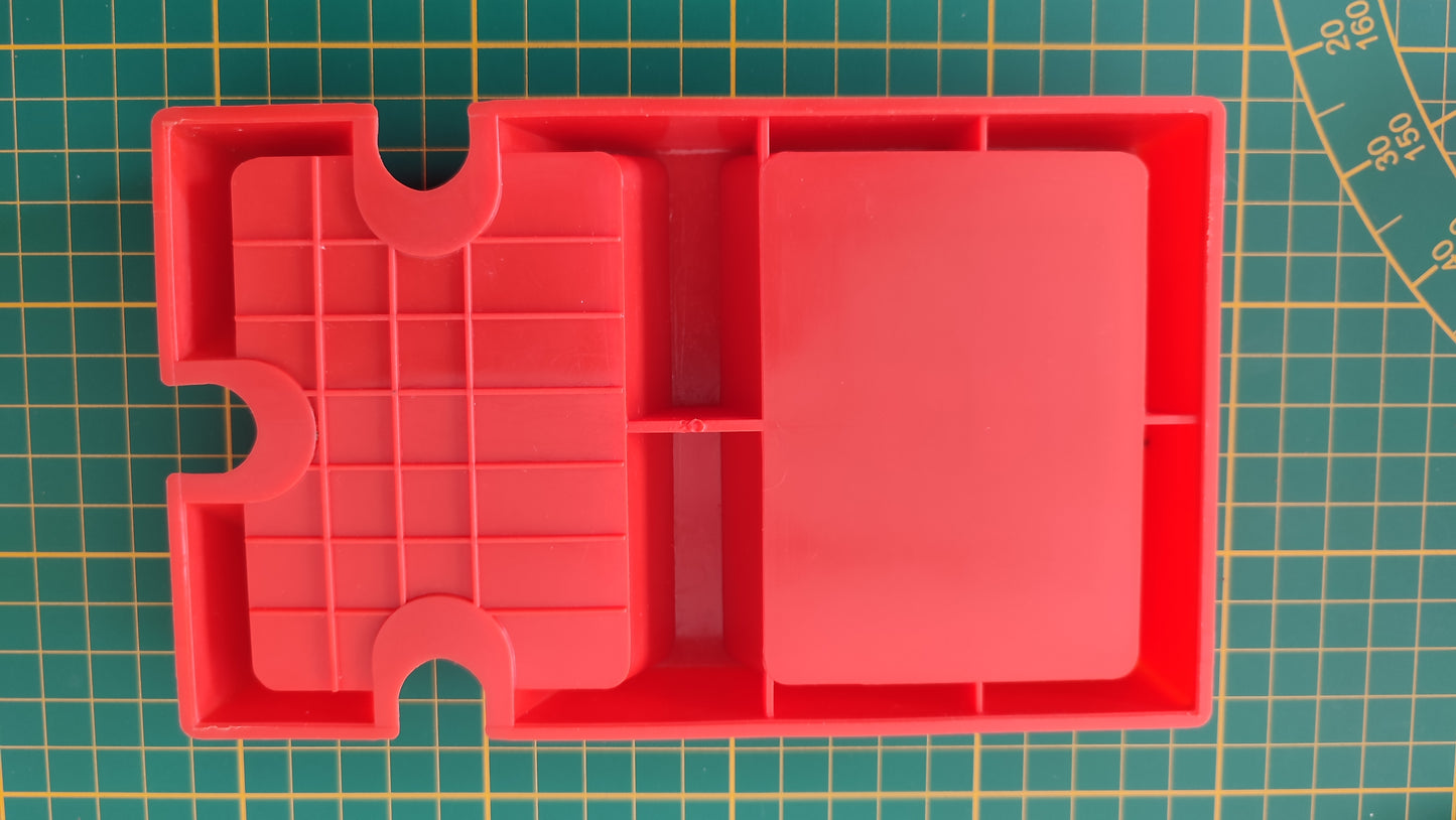 Support carte rouge pièce détachée jeu de société 1000 mille bornes Dujardin #B96