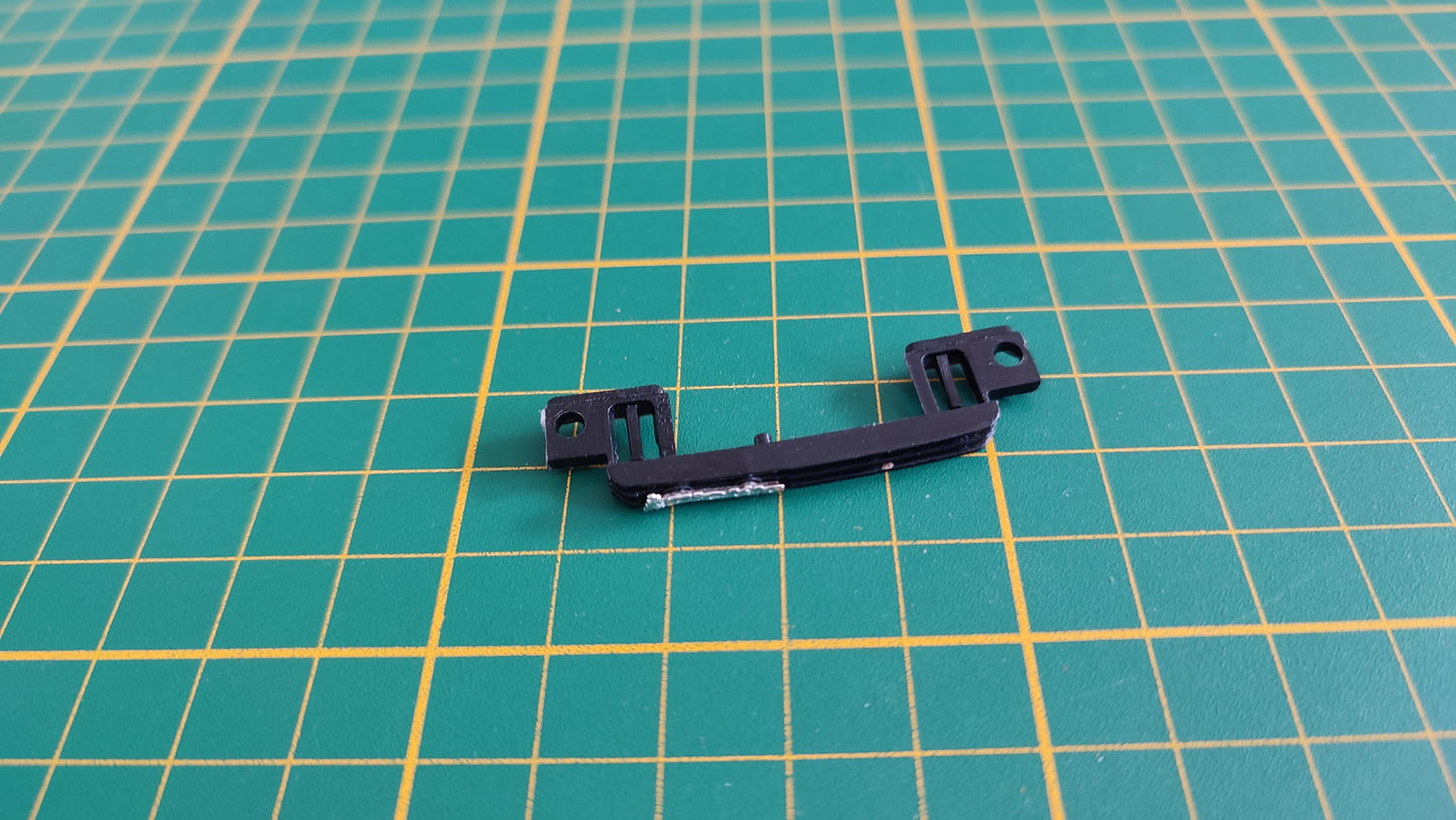 Support feux arrière pièce détachée miniature Burago Bburago Lamborghini Diablo 1990 1/18 1/18e 1/18ème #D04