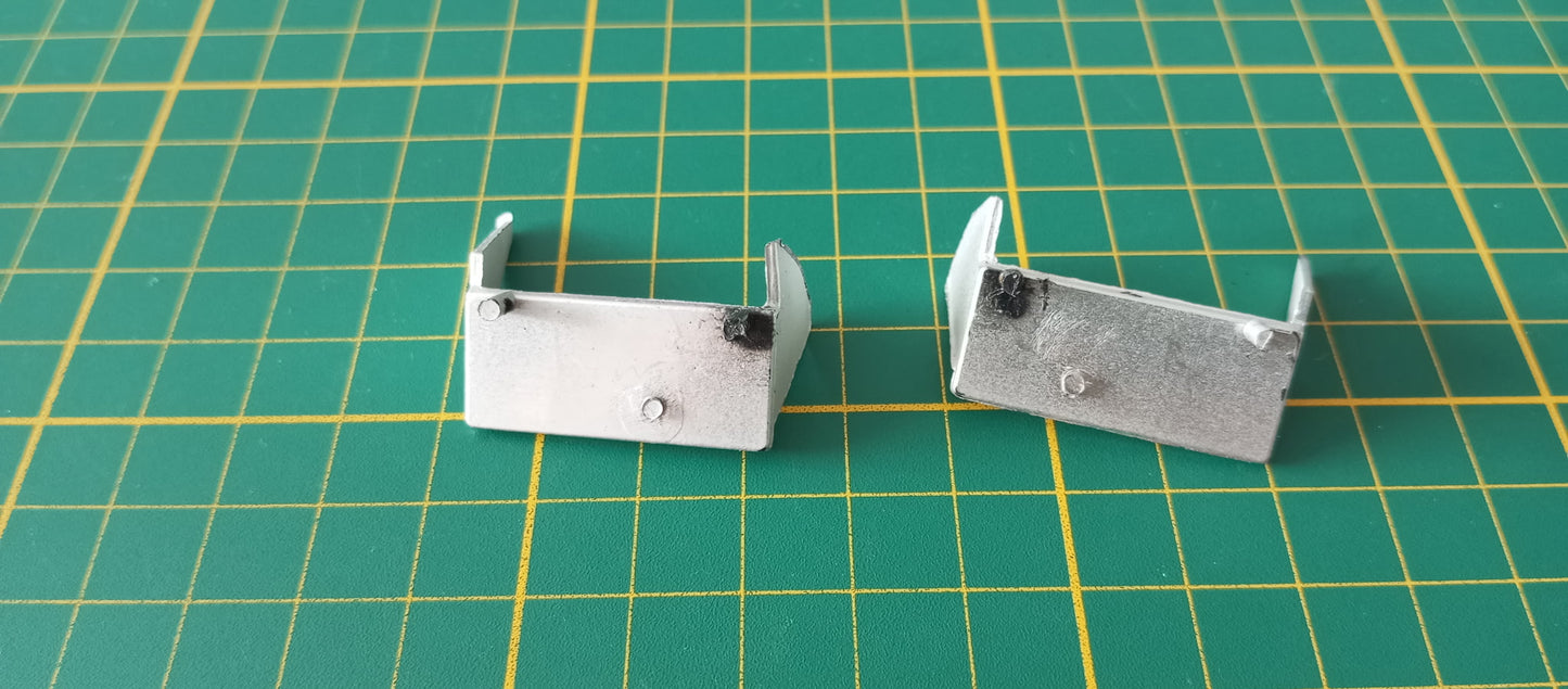 Support latéral x2 châssis pièce détachée miniature Jouef evolution Ferrari 330 P4 1/18 1/18e 1/18ème #E70