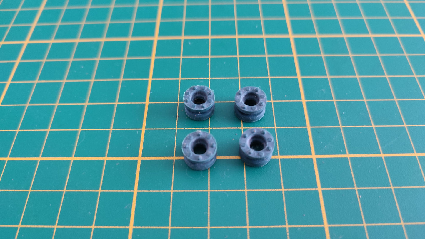 Supports x4 caoutchouc lentille tête de lecture pièce détachée console de jeux Sony Playstation 3 PS3 SLIM CECH-4004A #B24