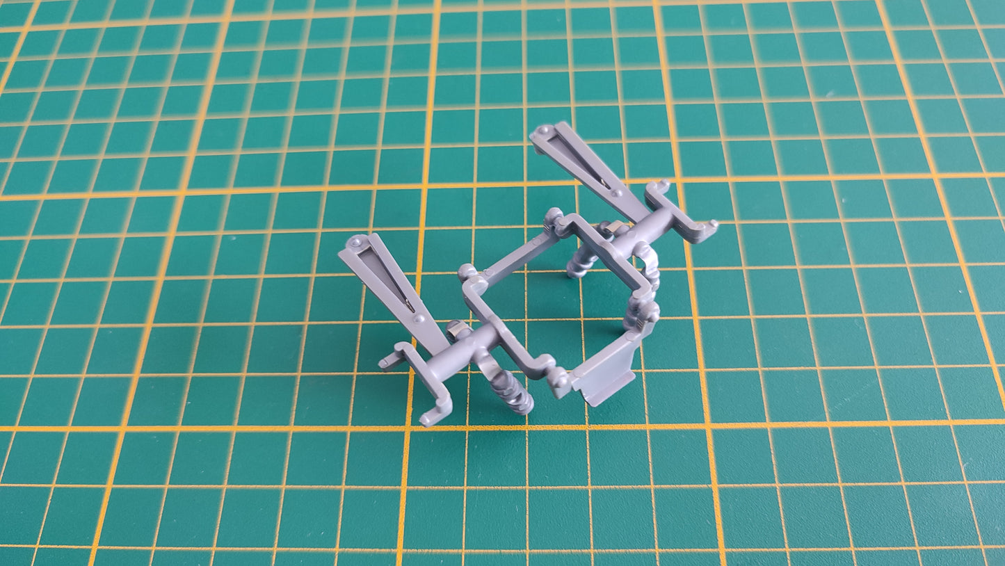 Suspension arrière pièce détachée miniature Bburago Burago Jaguar type E 1961 1/18 1/18e 1/18ème #C64