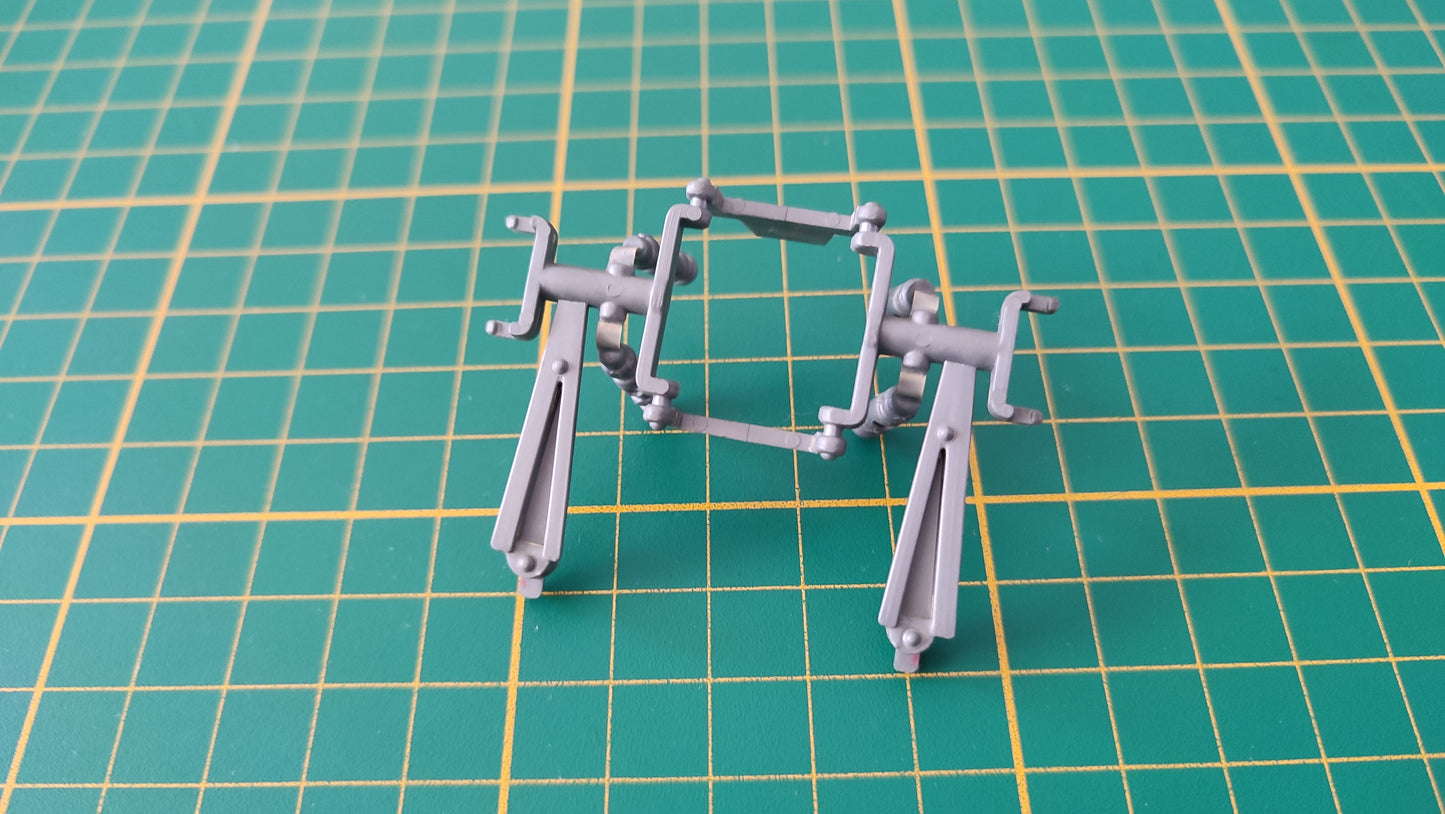 Suspension arrière pièce détachée miniature Bburago Burago Jaguar type E 1961 1/18 1/18e 1/18ème #D33