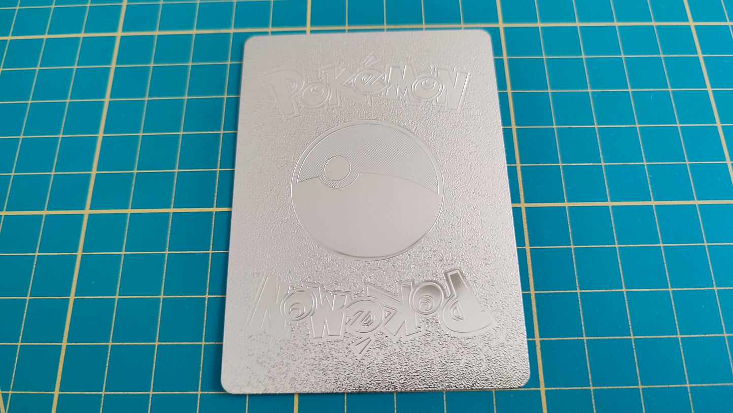 Sylveroy Cavalier du Froid Vmax carte illustration Pokémon cosplay couleur or française #C17-2