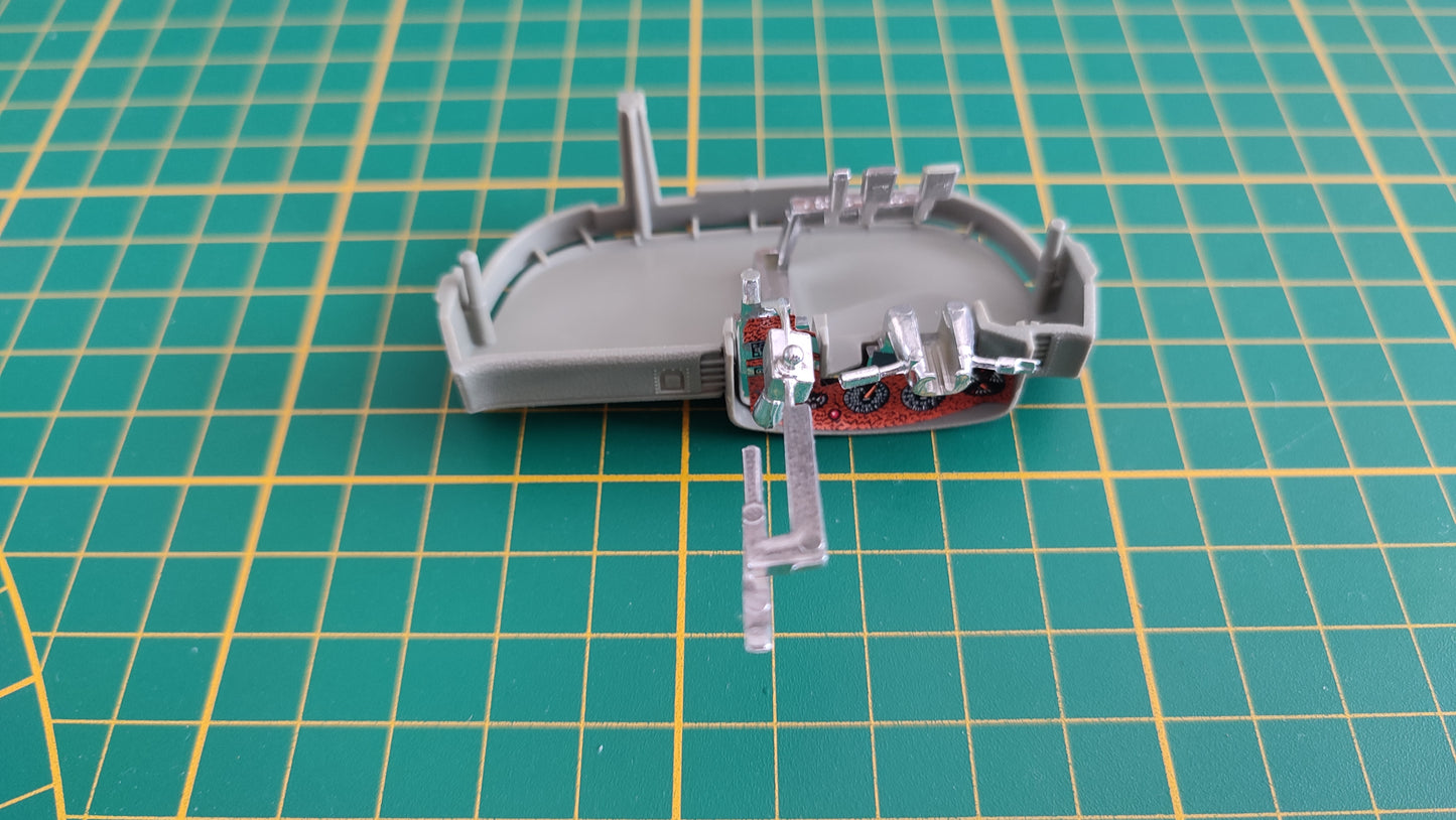 Tableau de bord pièce détachée miniature Burago Bburago Bugatti EB110 1991 1/18 1/18e 1/18ème #C58