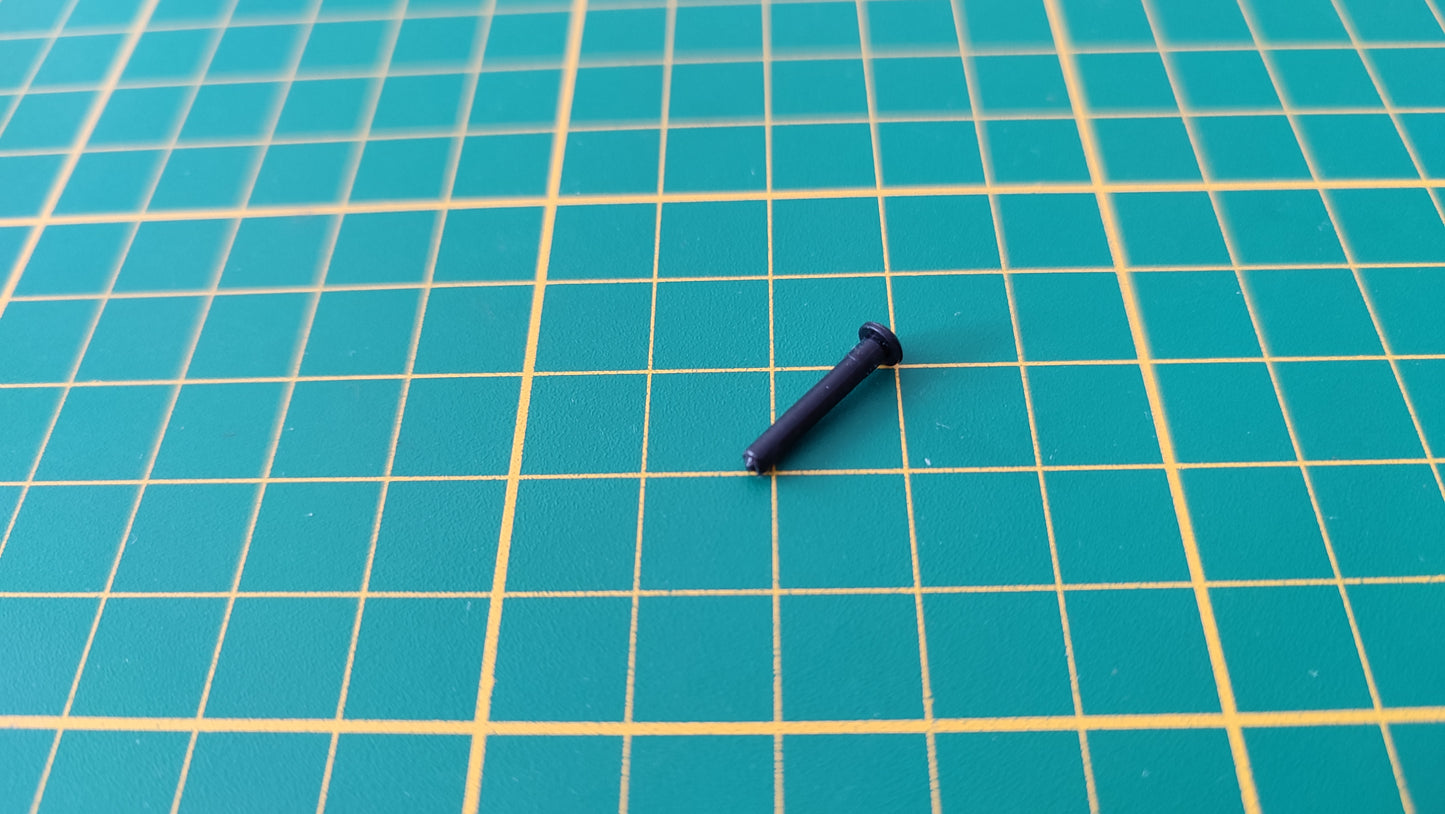 Tige axe de roue pièce détachée miniature Bburago Burago Bugatti type 59 1934 1/18 1/18e 1/18ème #B98