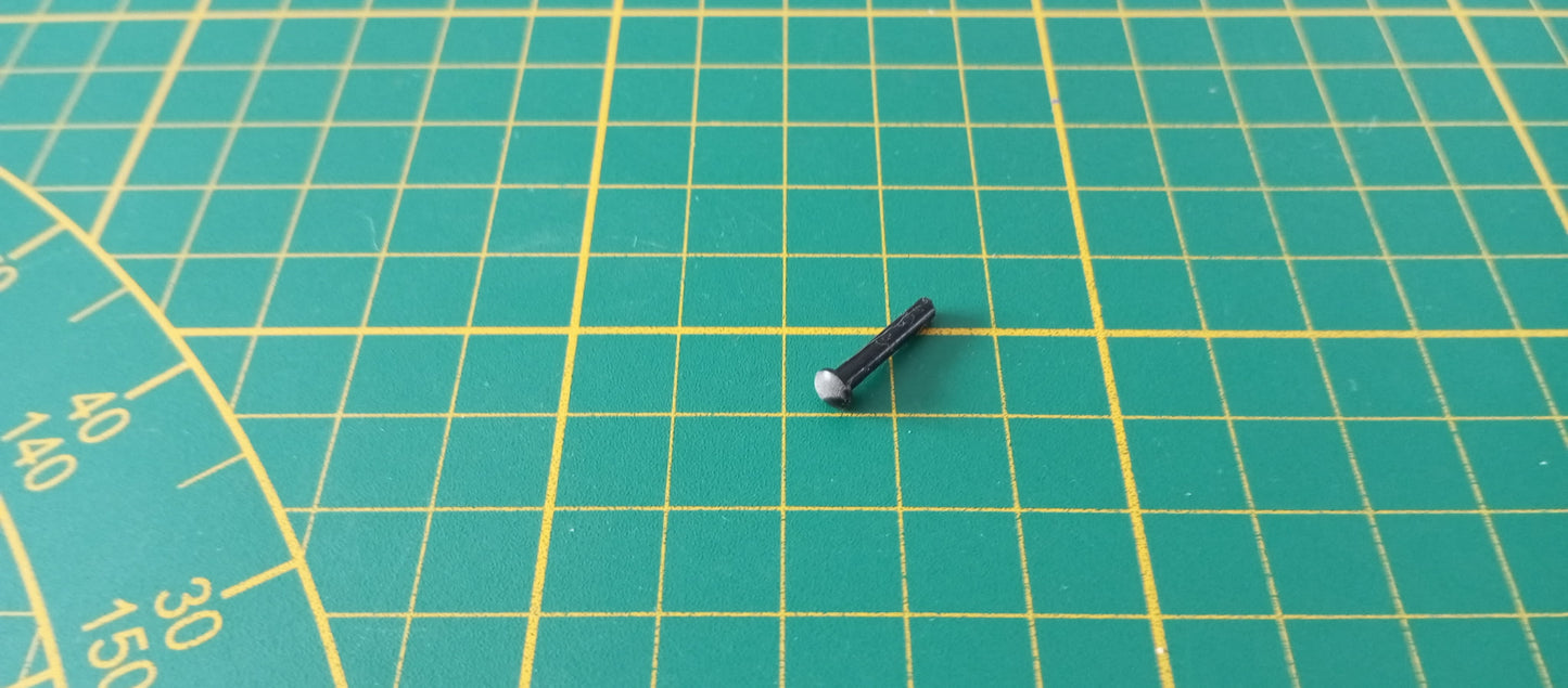 Tige axe de roue pièce détachée miniature Bburago Burago Bugatti type 59 1934 1/18 1/18e 1/18ème #E64