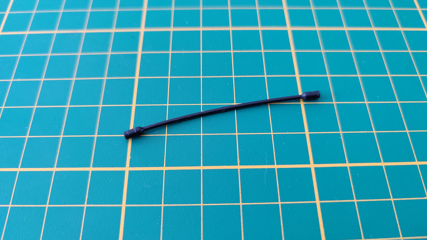 Tige de connexion de charnières 49G n°49 pièce détachée Porsche 911 Carrera RS 2.7 1/8 1/8ème Altaya #B37