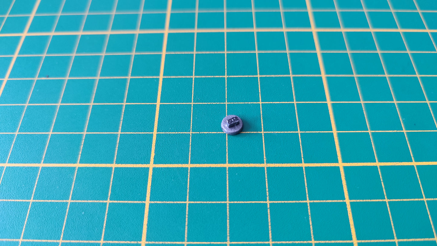 Trappe reservoir pièce détachée miniature Norev Peugeot 206 gti street racer 1/18 1/18e 1/18ème #D27