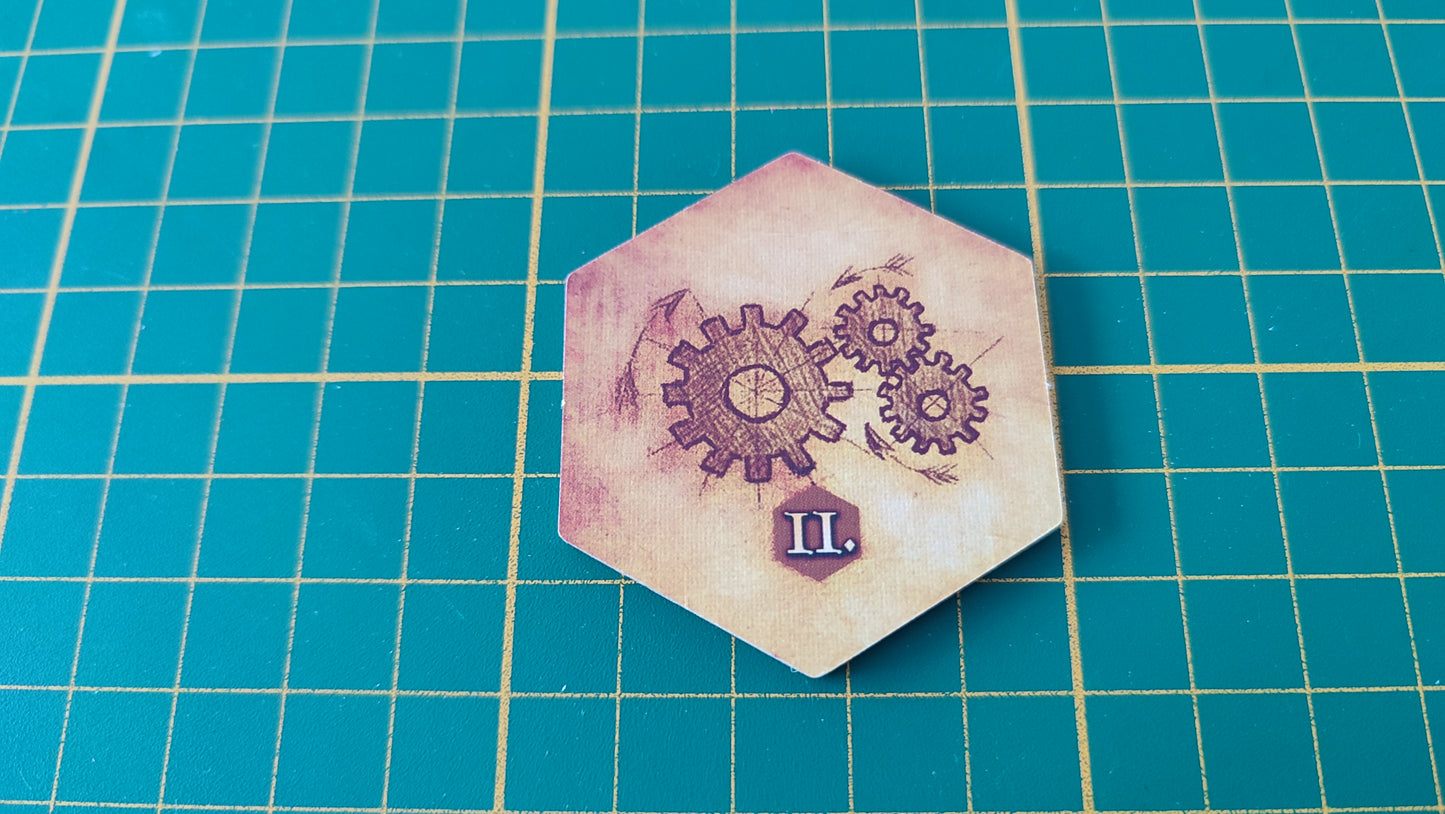 Tuile amélioration n°23 Praga Caput Regni vladimir suchy Delicious Games pièce détachée jeu de société #E34