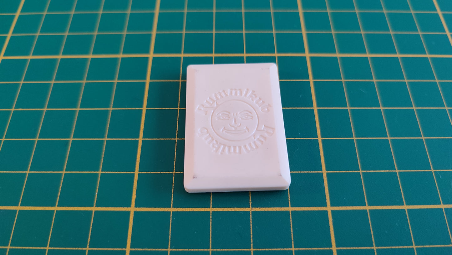 Tuile chiffre 10 dix noir pièce détachée L'original Rummikub chiffres M&M Ventures 2014 #E31