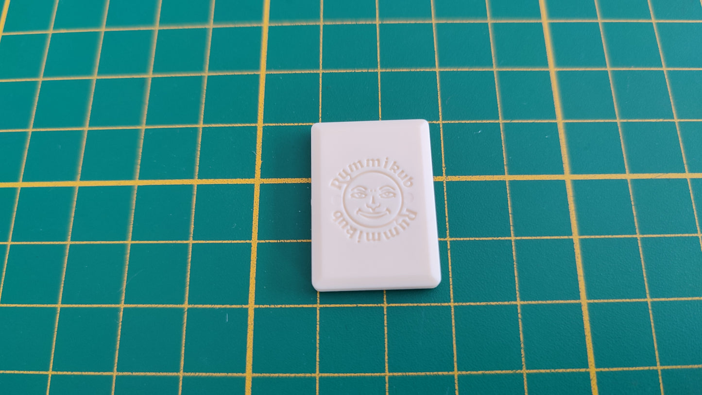 Tuile chiffre 10 dix rouge pièce détachée jeu de société Rummikub Le rami des chiffres jeu de voyage Hasbro #C68