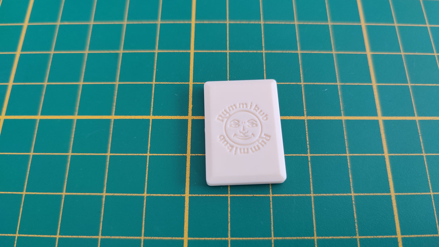 Tuile chiffre 13 treize noir pièce détachée jeu de société Rummikub Le rami des chiffres jeu de voyage Hasbro #C68