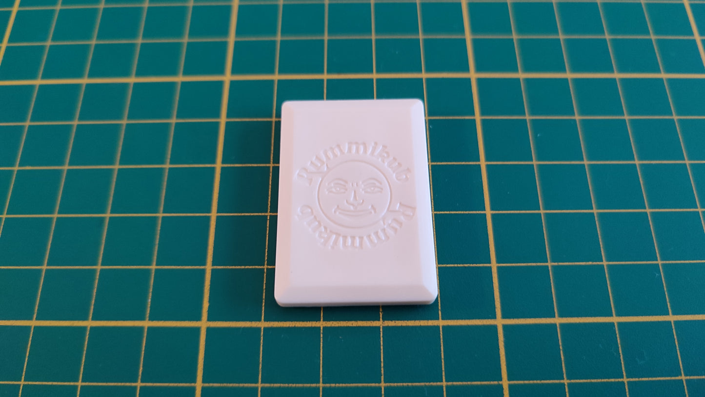 Tuile chiffre 13 treize orange pièce détachée L'original Rummikub chiffres M&M Ventures 2014 #E31