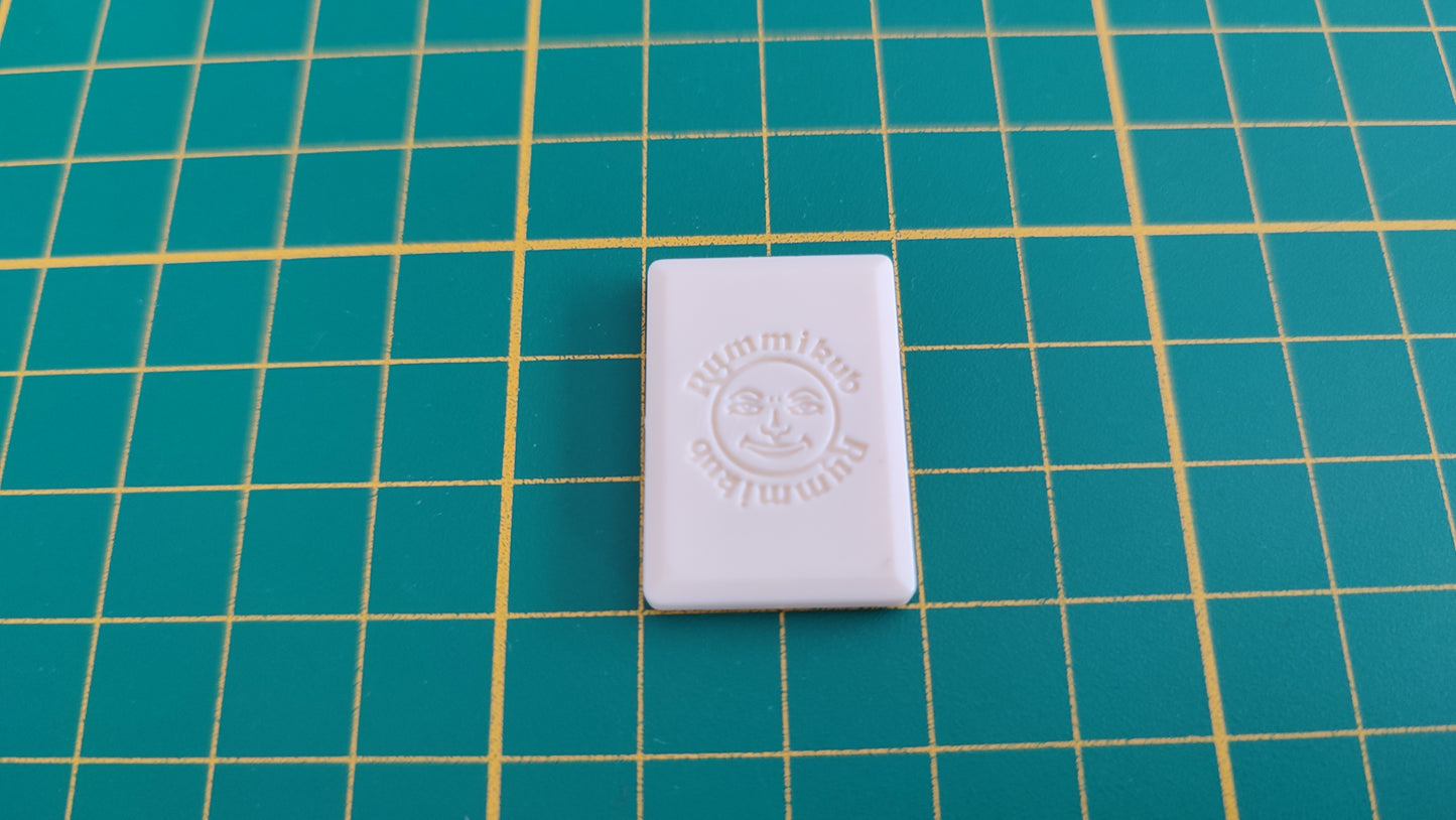 Tuile chiffre 13 treize orange pièce détachée jeu de société Rummikub Le rami des chiffres jeu de voyage Hasbro #C68
