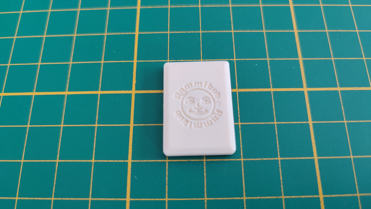 Tuile chiffre 13 treize rouge pièce détachée jeu de société Rummikub Le rami des chiffres jeu de voyage Hasbro #C68