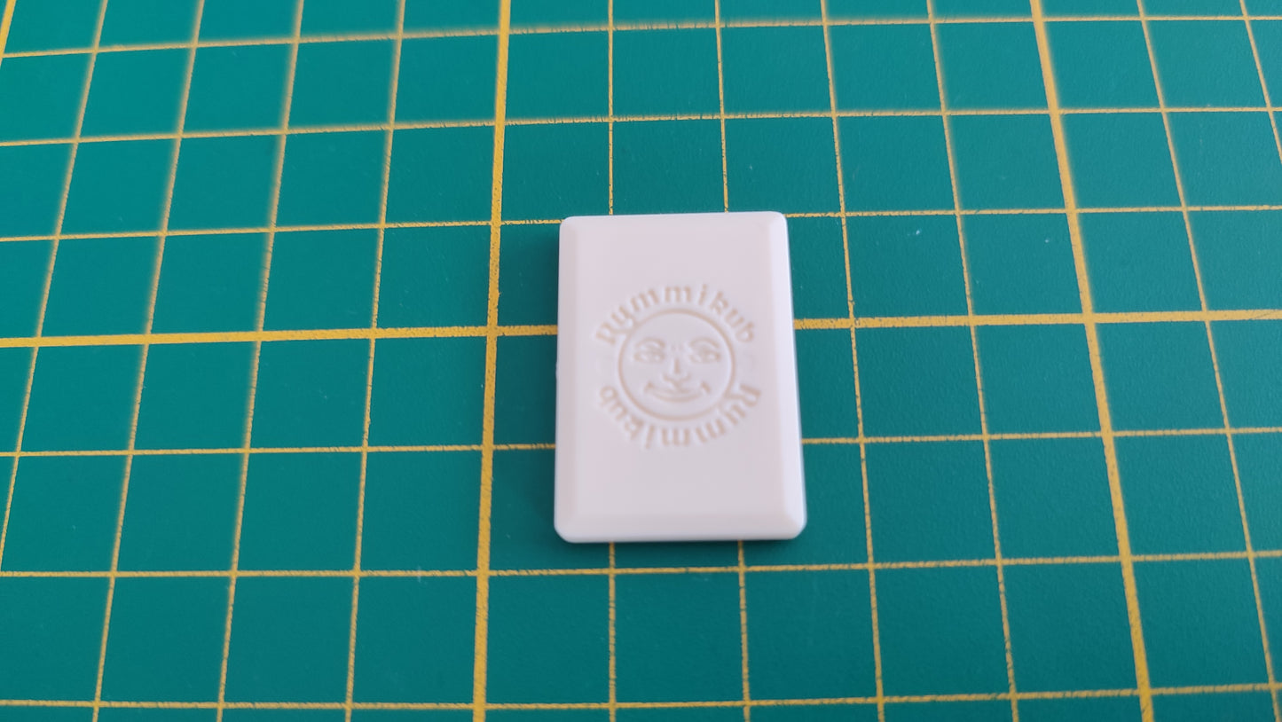 Tuile chiffre 2 deux bleu pièce détachée jeu de société Rummikub Le rami des chiffres jeu de voyage Hasbro #C68